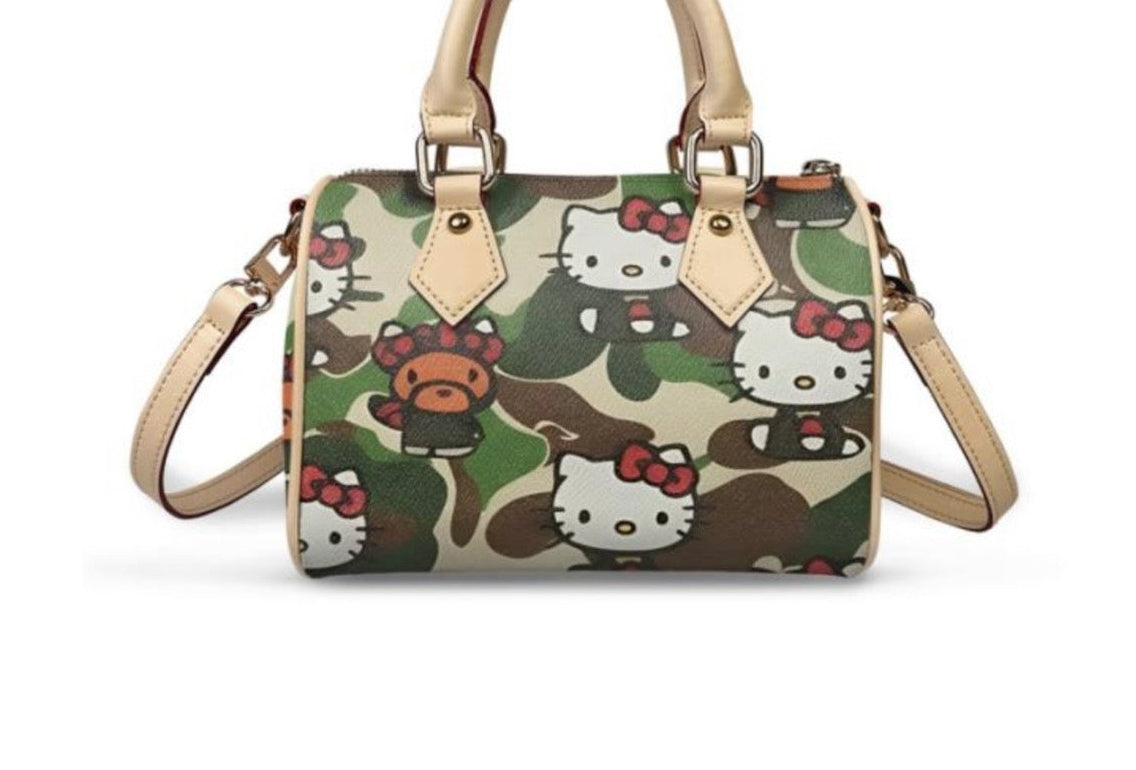 Camo Kitty x Bape Pillow Bag
