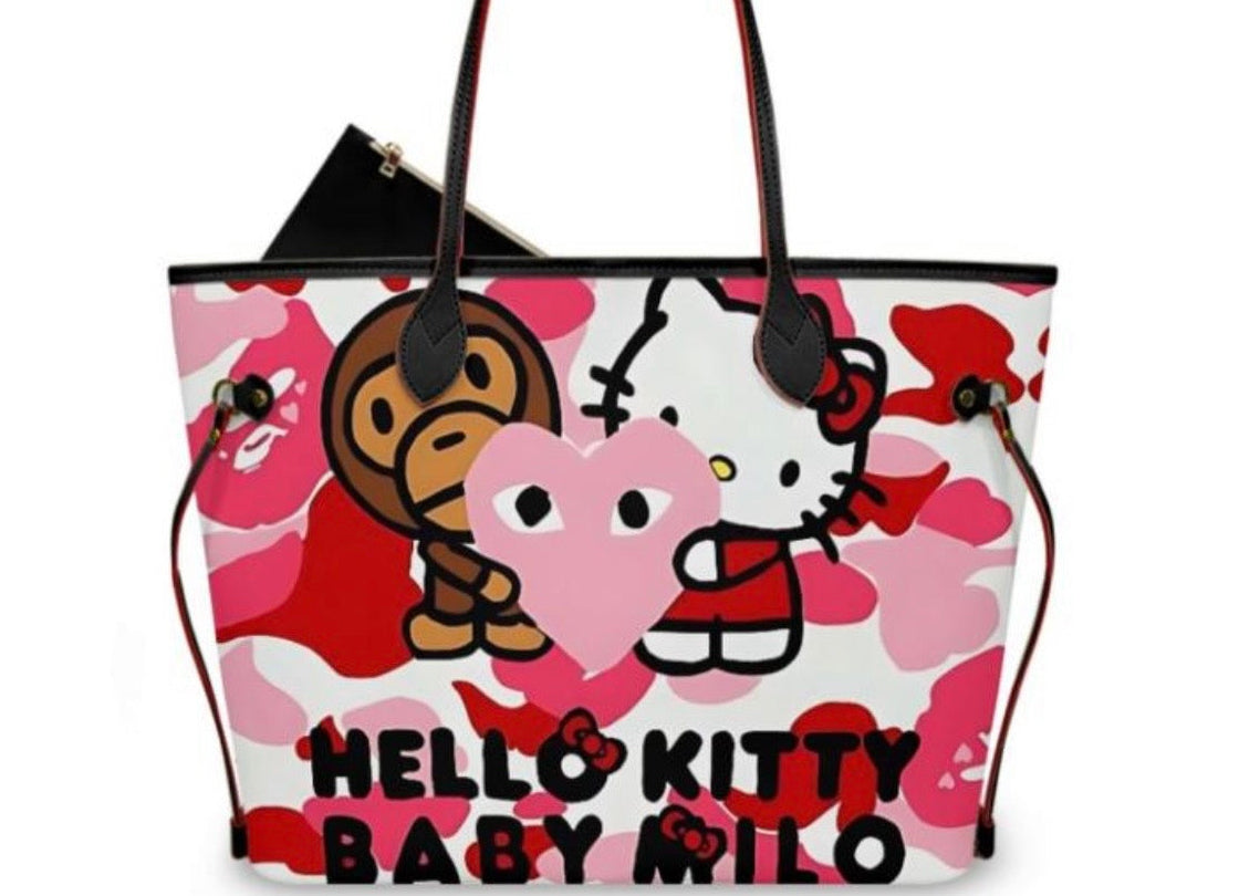 Hello Kitty x Baby Milo tote bag