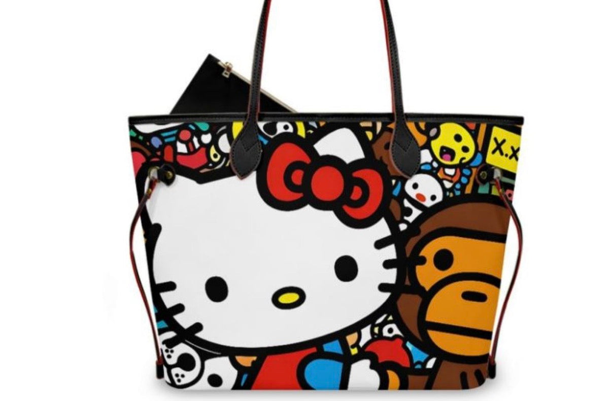 Hello Kity x Friends tote bag